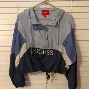 Guess color blocked Windbreaker